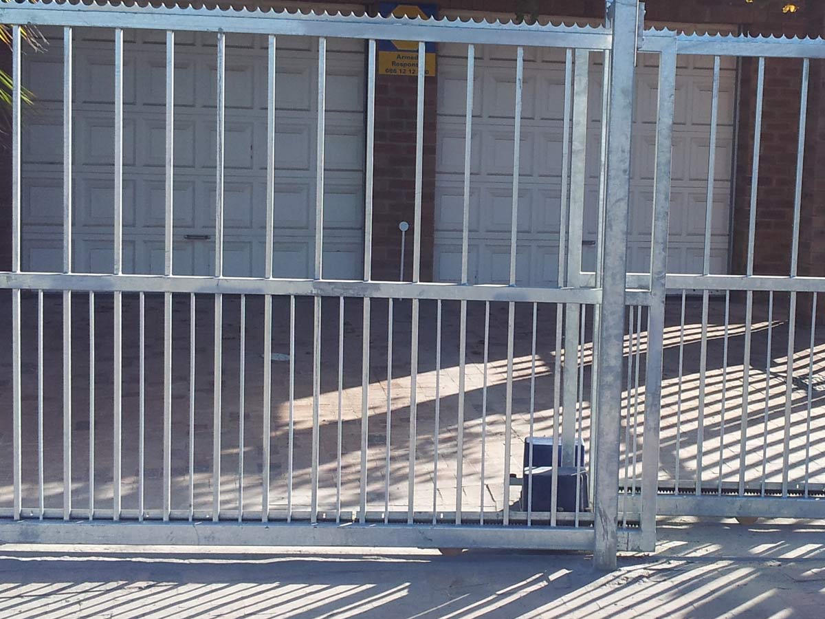 Driveway Gate Automation Automated security gates, Cape Town...Custom Steel WorkX